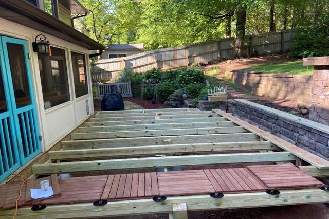 Temple Terrace Ipe Decking